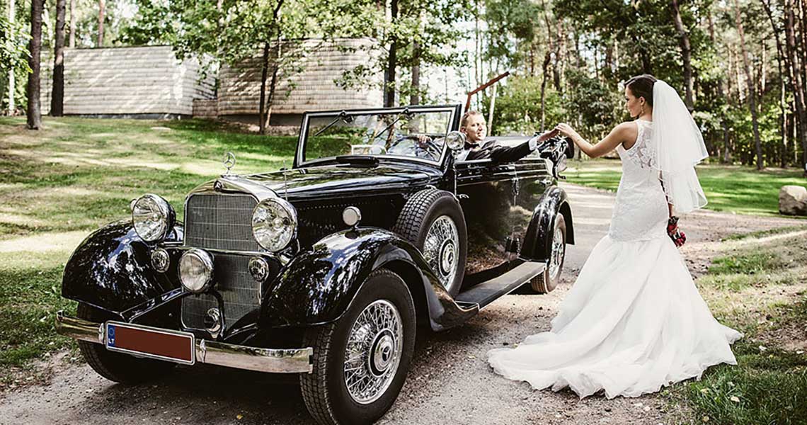Retro automobilių nuoma vestuvėms