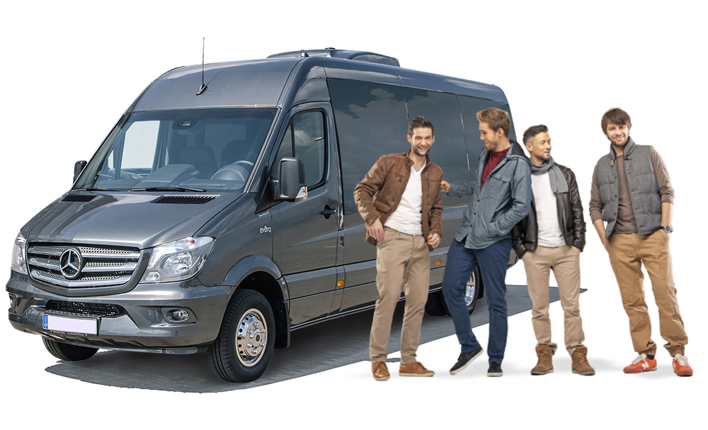 Renting a vehicle for a bachelor party