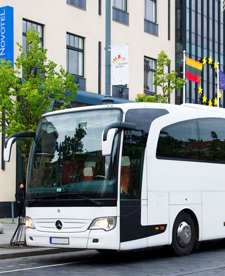 Bus rental with driver in Vilnius