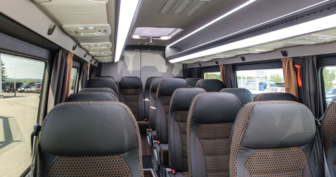 Luxury minibus rental