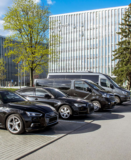 Transportation services with driver in Vilnius
