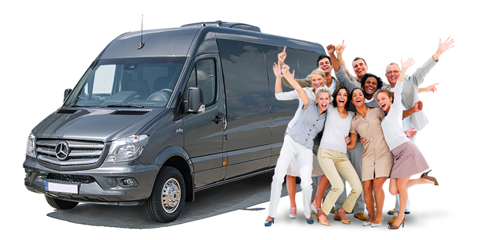 Minibus rental for holidays