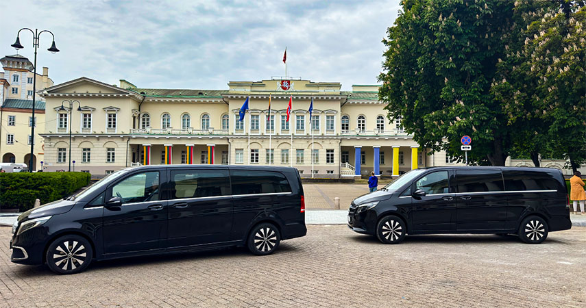 Minivan for important guests