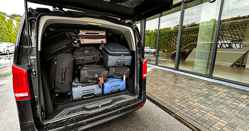 Spacious minivan for rent