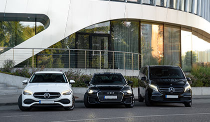 Car rental with driver