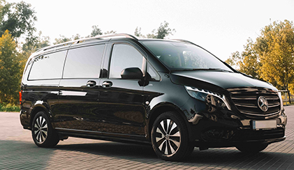Minivan rental without driver