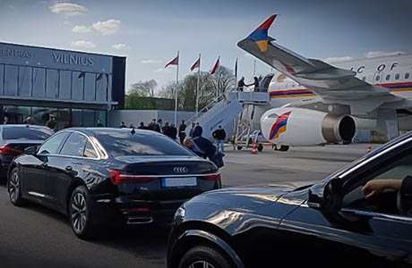 Armenian delegation in Lithuania