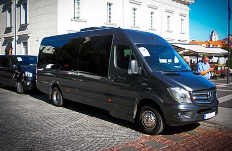 Delegation transportation in Lithuania