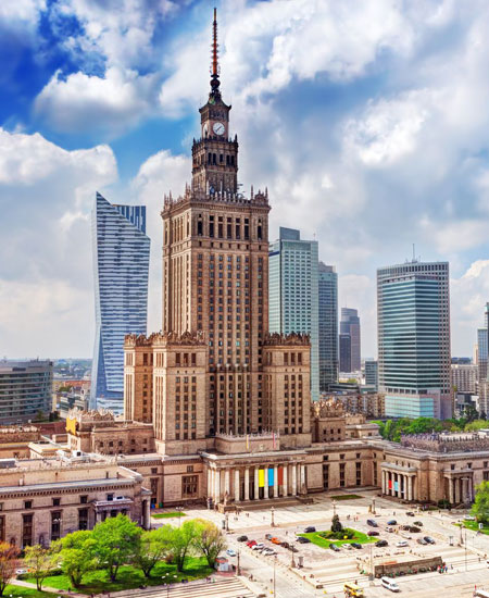 Transfers from Warsaw airport