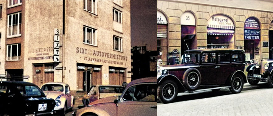Automobilių nuomos istorija