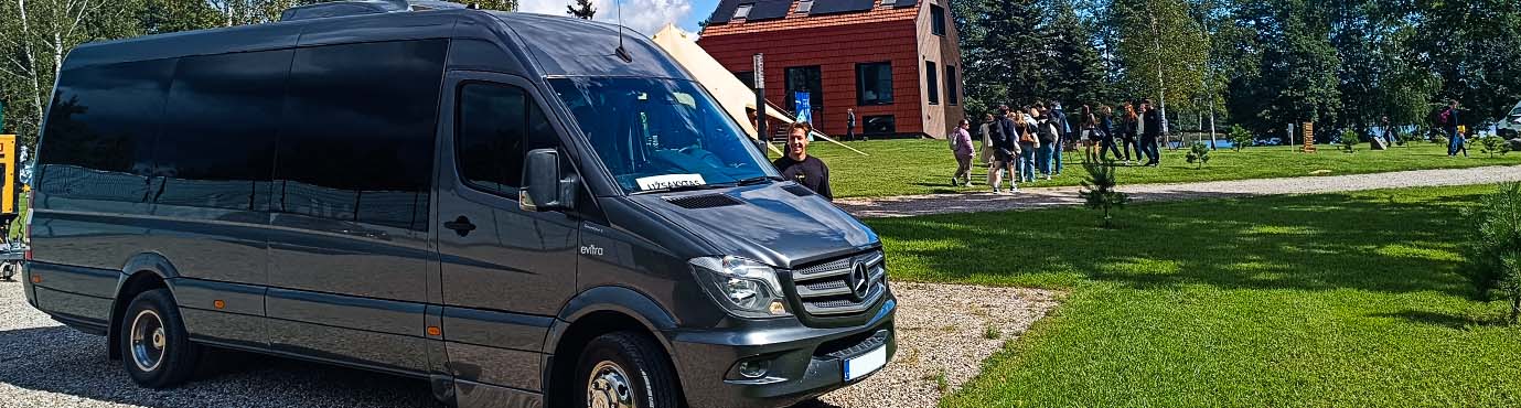 Mikroautobuso Mercedes-Benz Sprinter nuoma su vairuotoju