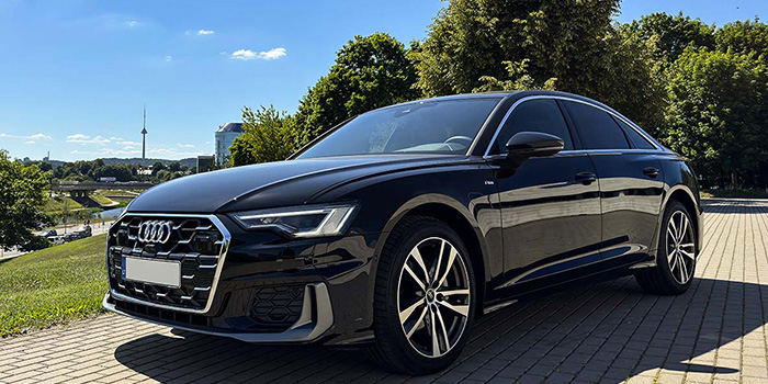 Luxury car rental in Vilnius