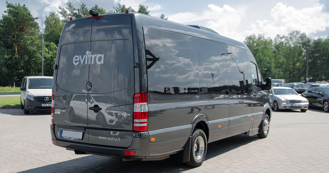 Luxury minibus for rent