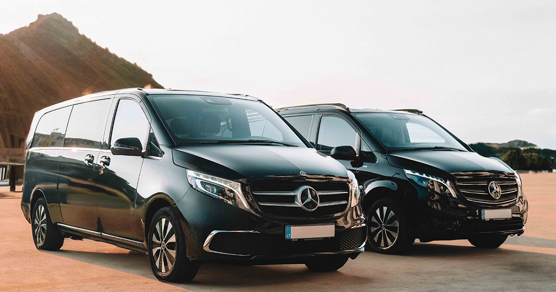 Luxury minivan for rent