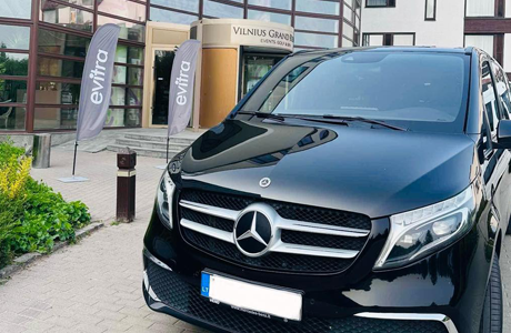Svečių pervežimas į konferenciją
